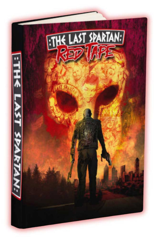 THE LAST SPARTAN: RED TAPE Hardcover Graphic Novel