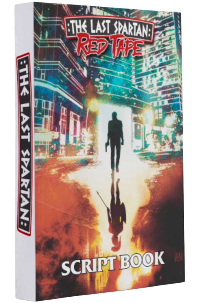 THE LAST SPARTAN: RED TAPE SCRIPT BOOK