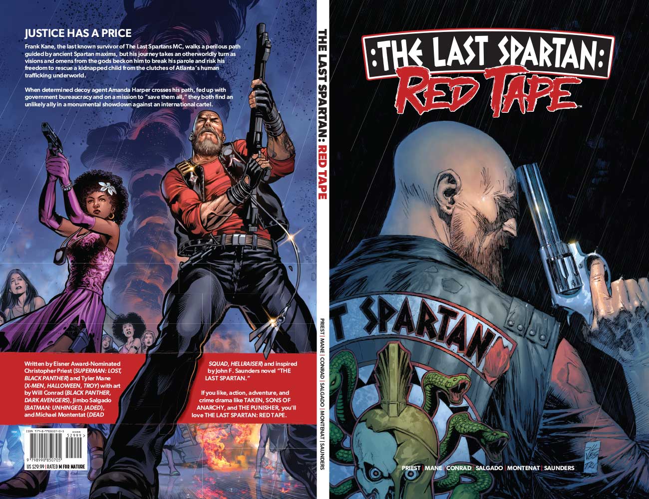 THE LAST SPARTAN: RED TAPE Softcover Graphic Novel