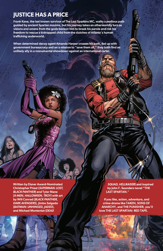 THE LAST SPARTAN: RED TAPE Softcover Graphic Novel